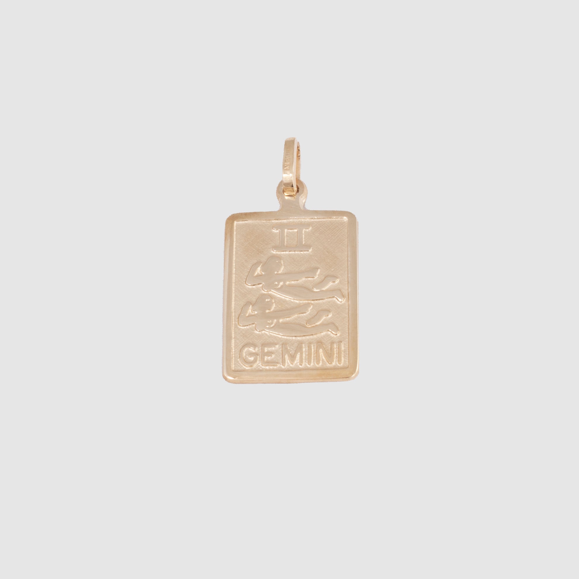 ZODIAC RECTANGLE PENDANT