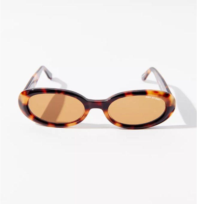 DMY by DMY Valentina sunglasses oval frames in Havana