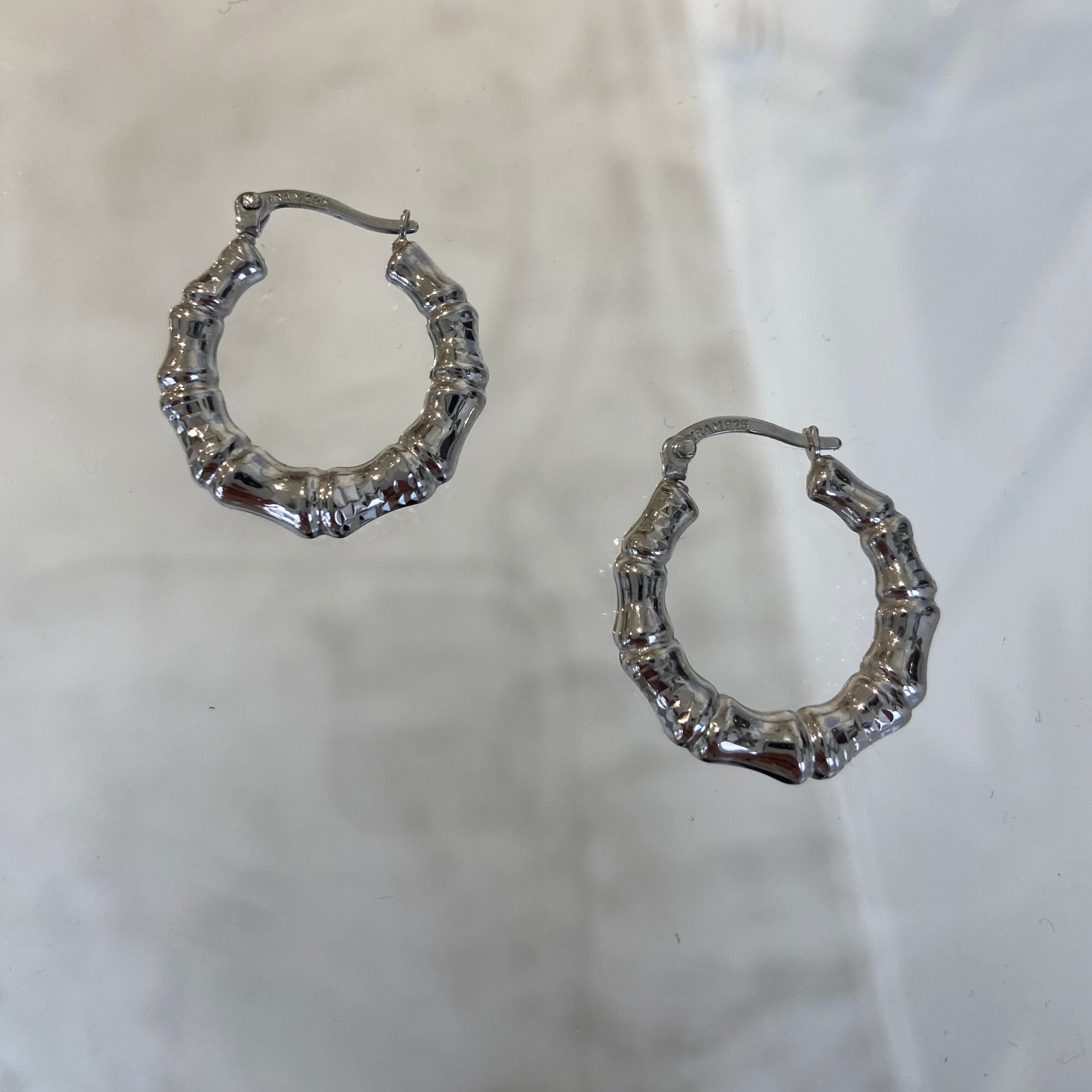 BAMBOO MEDIUM HOOPS