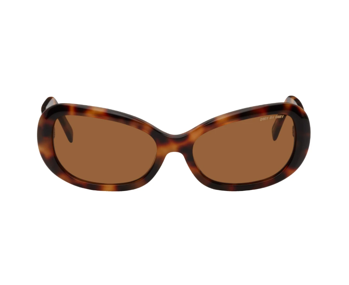 DMY by DMY Andy sunglasses tortoiseshell bug-eye frames in Havana