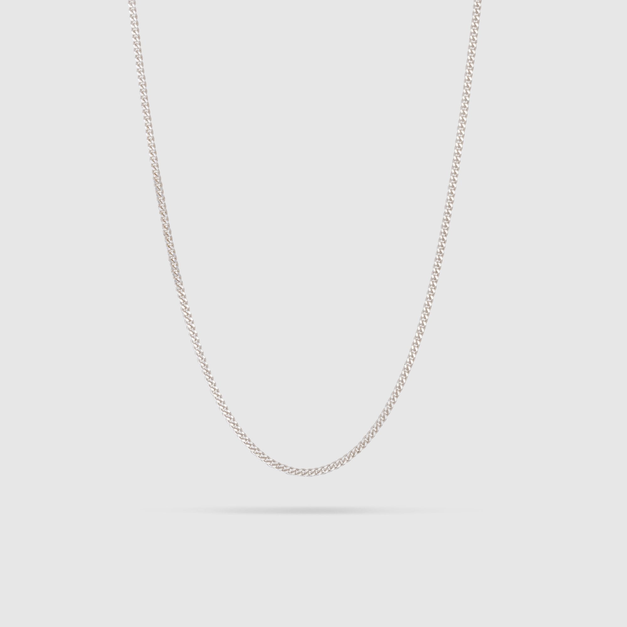 Sterling Silver Thin Curb Chain