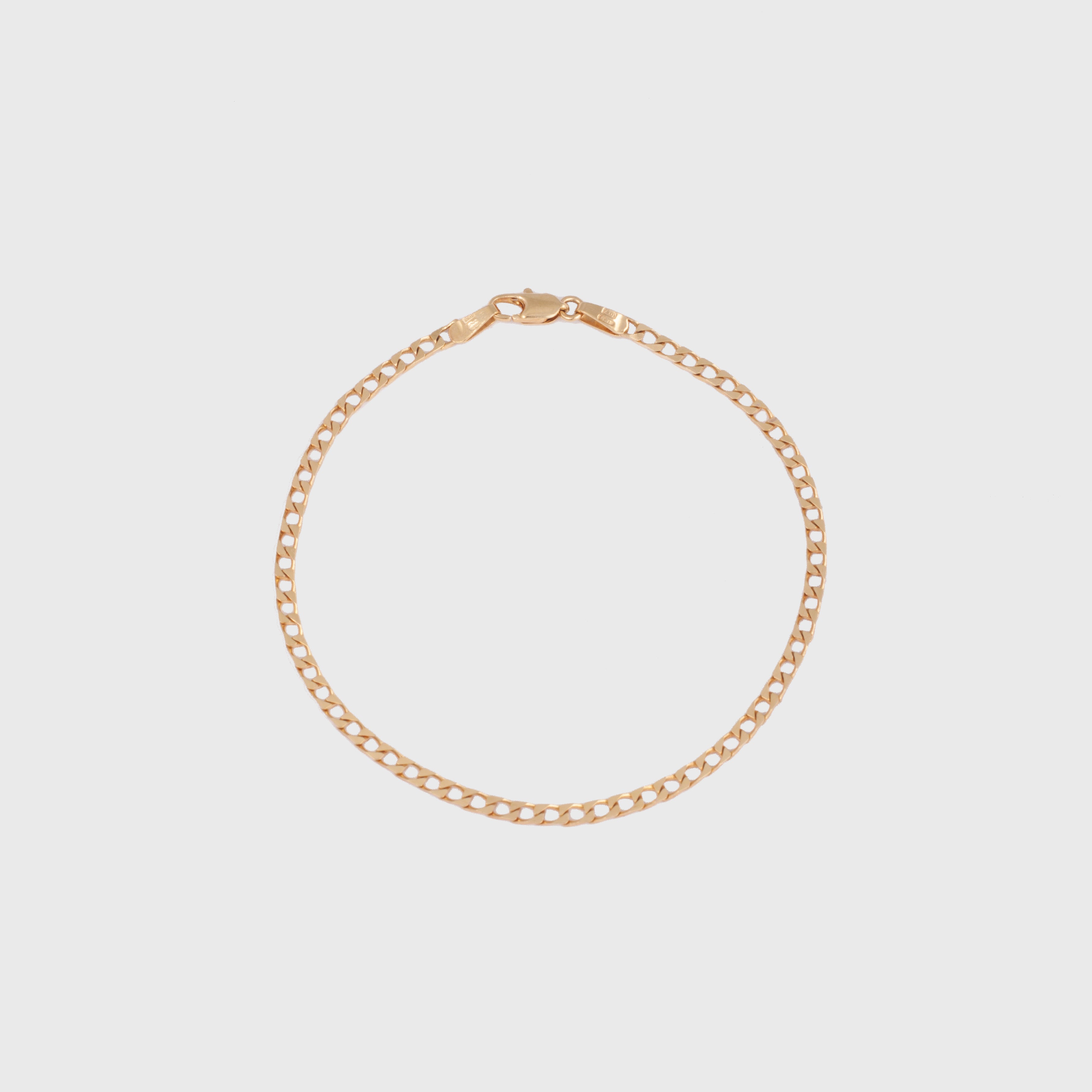 Square Cuban Link Bracelet