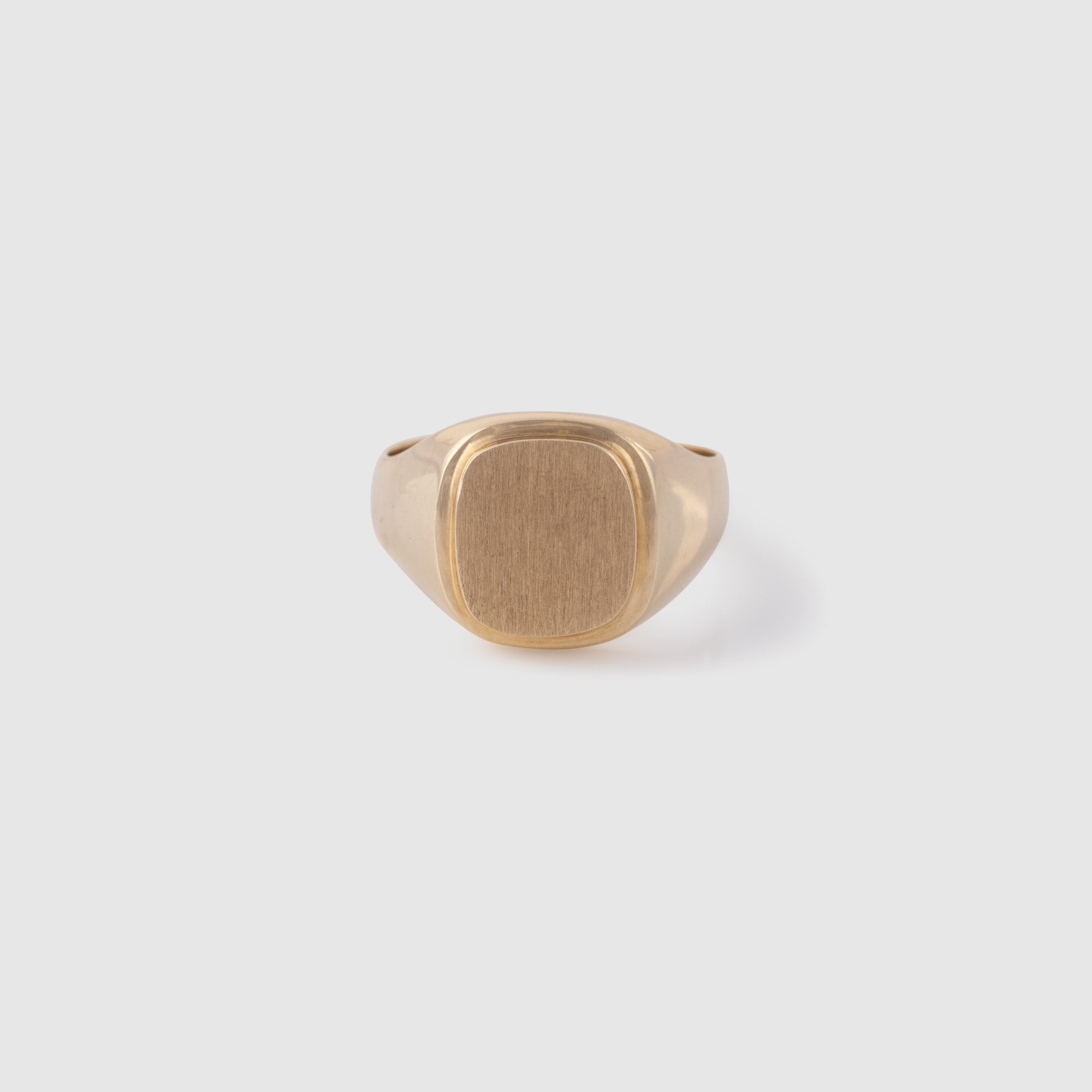10k Yellow Gold Square Signet Ring