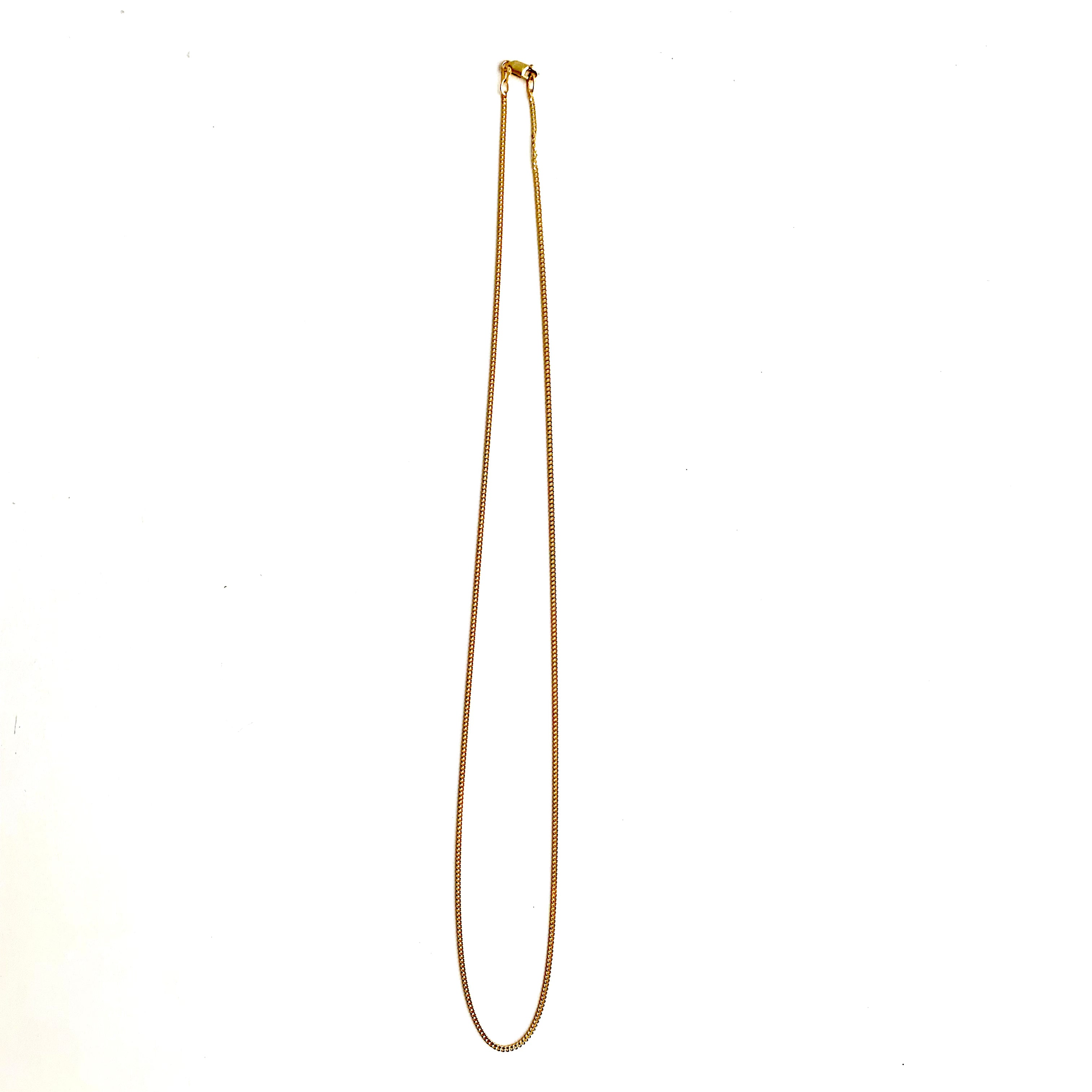 10k Yellow Gold Curb Chain 